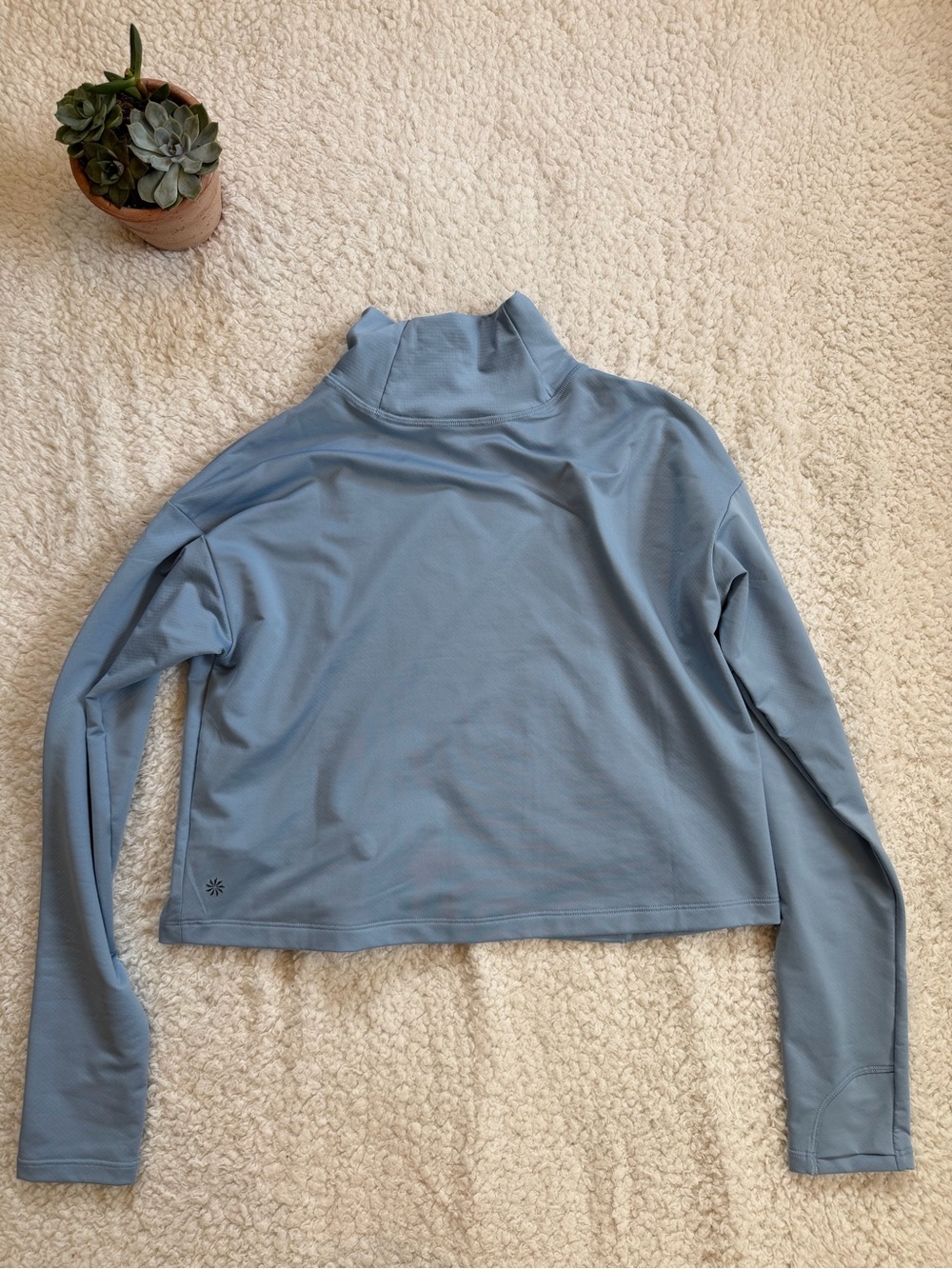 Blue Athleta pullover - Picture 3 of 5